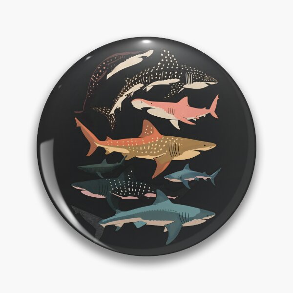 Item preview, Sharks pattern designed and sold by xiao xuans.