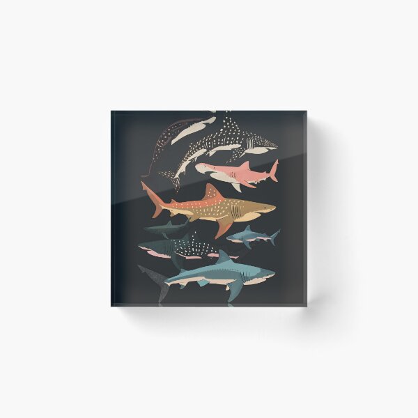 Item preview, Sharks pattern designed and sold by xiao xuans.