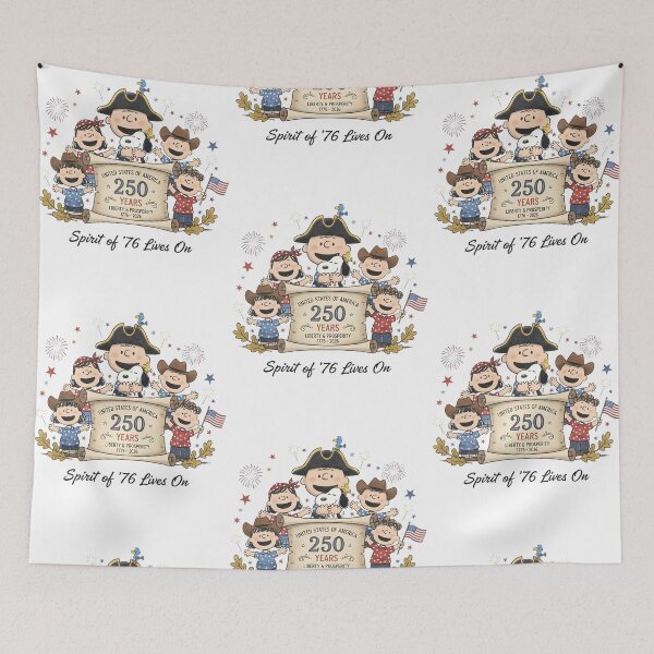 Item preview, Cute Spirit of ’76 Lives On 250 Years Peanuts Colonial Outfits designed and sold by phoebelevine.
