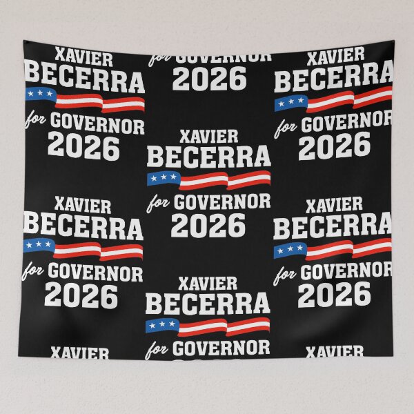 Item preview, Xavier Becerra For Governor 2026 USA Political Statement designed and sold by phoebelevine.