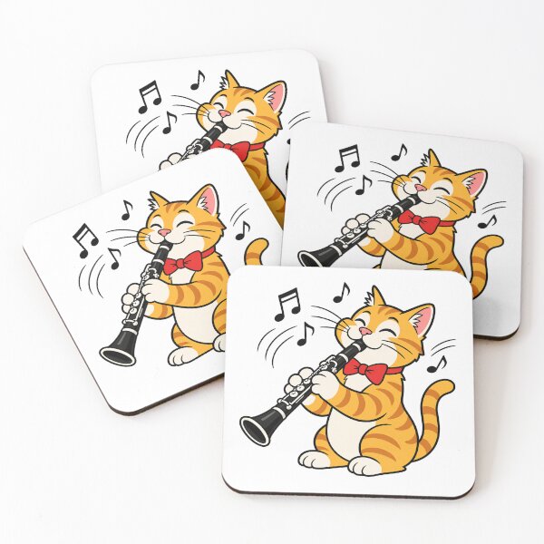 Item preview, The Meowzicians: Clarinet designed and sold by neko-lyric.