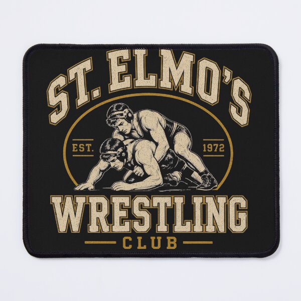 Item preview, Vintage St Elmo's Wrestling Club Est 1972 Retro Athletic designed and sold by Neuro Muse Studio.