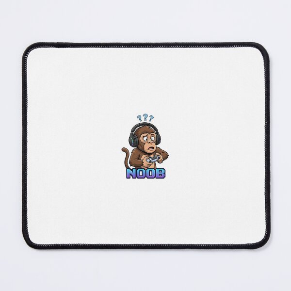 Item preview, Noob Monkey Sticker | Funny Gamer Meme | Gaming Fail Cartoon designed and sold by Newkidshub.