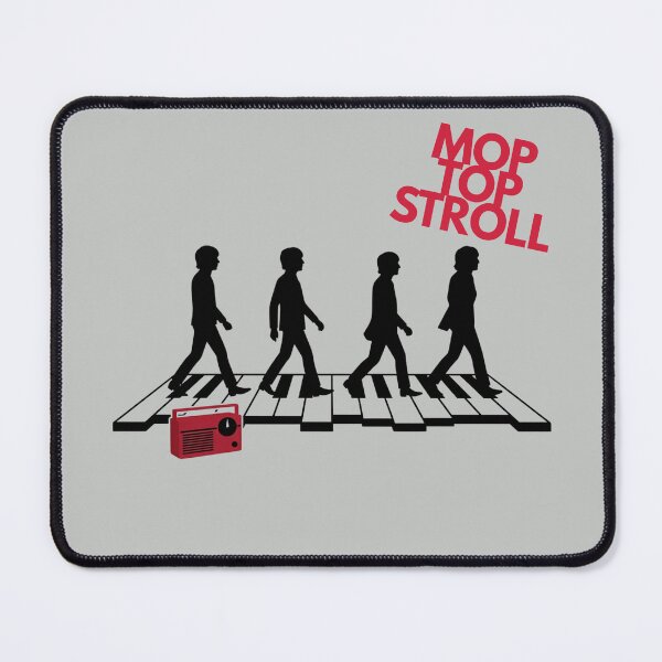 Item preview, Retro 60s Mop Top Stroll Silhouette Design designed and sold by KelliesGrafix.