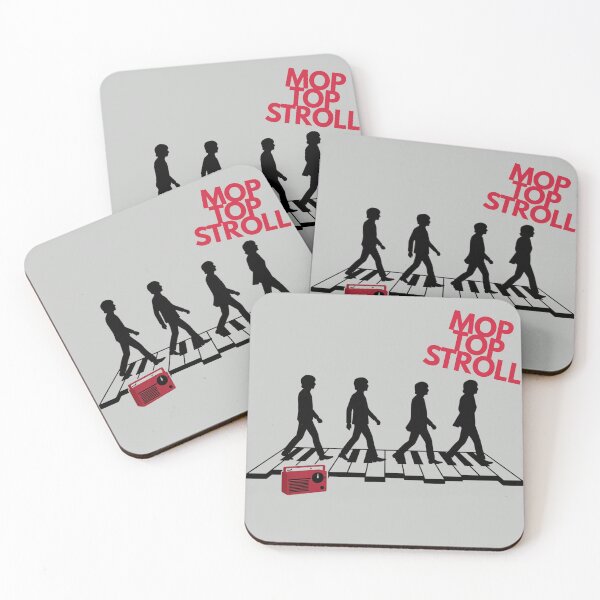 Item preview, Retro 60s Mop Top Stroll Silhouette Design designed and sold by KelliesGrafix.