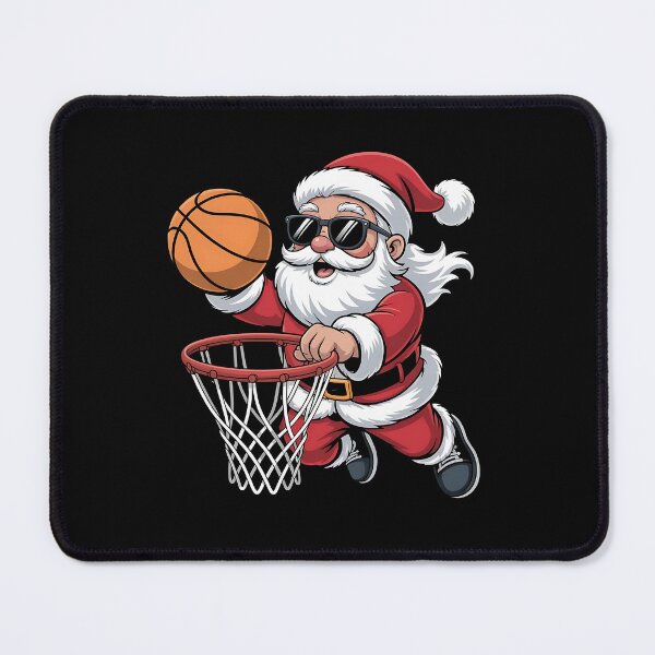 Item preview, Cool Santa Claus Slam Dunk Basketball Sunglasses Funny Christmas Hoops designed and sold by graphixpolash.