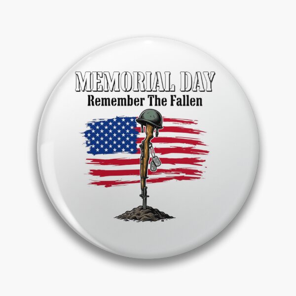 Item preview, USA Memorial Day Remember The Fallen  designed and sold by Thread&Fable.