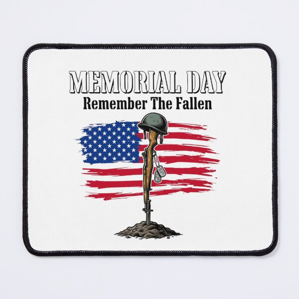 Item preview, USA Memorial Day Remember The Fallen designed and sold by Thread&Fable.