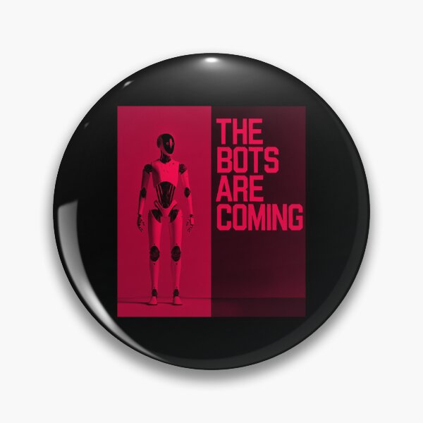 Item preview, Robot The Bots Are Coming AI Sci Fi Futuristic Android AI Tech Graphic Tee designed and sold by TEEJAMBOREE.