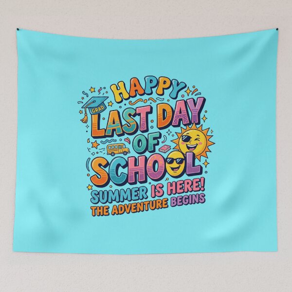 Item preview, Last Day of School – I Survived This Year! Summer is Here designed and sold by Im-Ara.