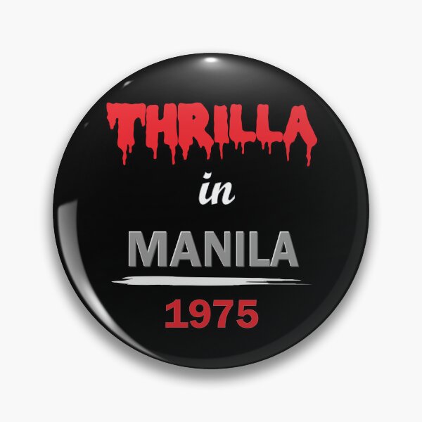 Item preview, Thrilla in Manila – Vintage Thriller Font Tribute designed and sold by simpledarkwavewisdom.