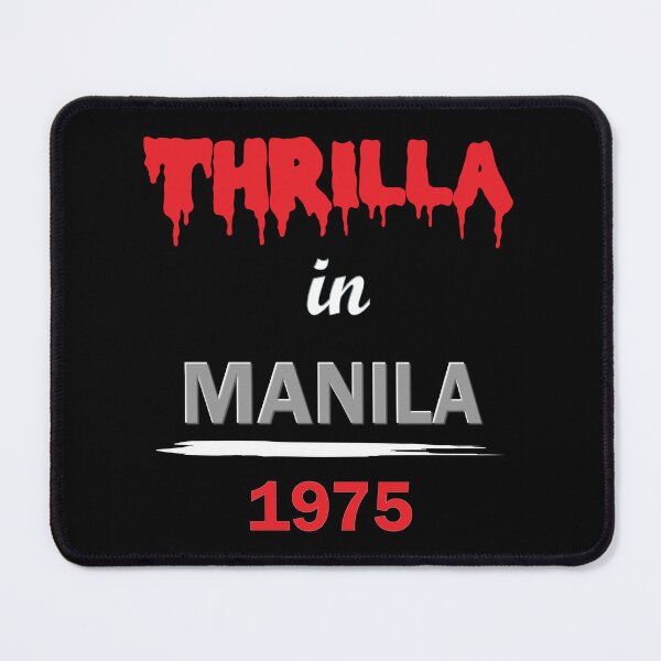 Item preview, Thrilla in Manila – Vintage Thriller Font Tribute designed and sold by simpledarkwavewisdom.