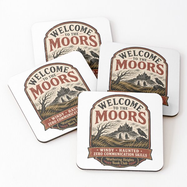 Item preview, Welcome To The Moors Zero Communication Skills Wuthering Heights Book Club designed and sold by Fenay Designs.