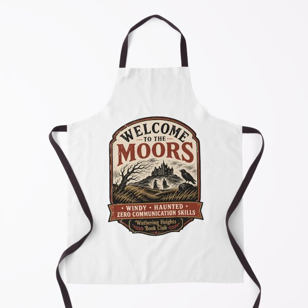 Item preview, Welcome To The Moors Zero Communication Skills Wuthering Heights Book Club designed and sold by Fenay Designs.