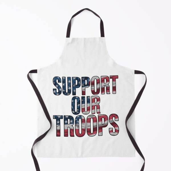 Item preview, Support Our Troops — American Flag Bold Typography Shirt V3 designed and sold by DarylWelsh2024.