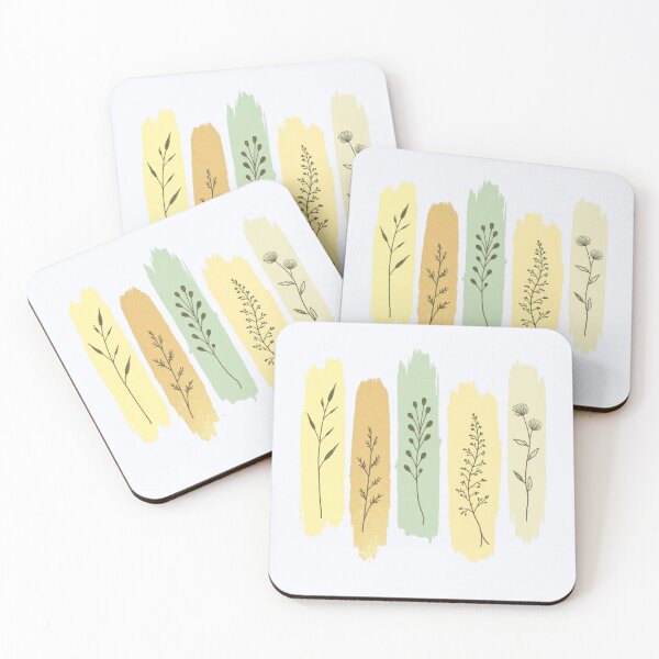 Item preview, Minimalist Boho Wildflower Botanical - Pastel Earthy Floral Line Art designed and sold by VineVibe16Studio.