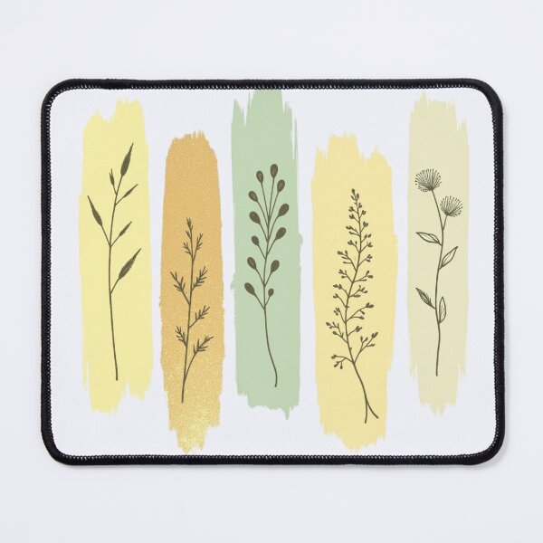 Item preview, Minimalist Boho Wildflower Botanical - Pastel Earthy Floral Line Art designed and sold by VineVibe16Studio.