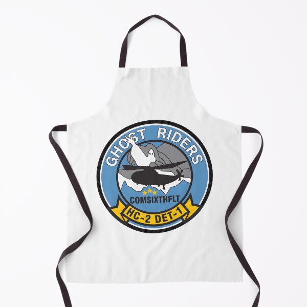 Item preview, Official Insignia of US Navy Helicopter Combat Support Squadron 2 (HC-2), Detachment 1 "Ghost Riders" – COMSIXTHFLT Support designed and sold by CharlieDesings.