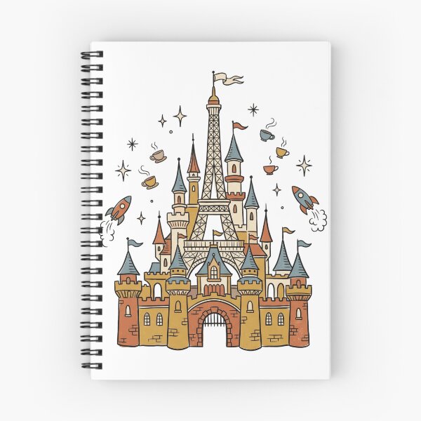 Item preview, Magical Disneyland Paris: Unique retro-style castle images. designed and sold by 1434s.