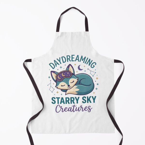 Item preview, Daydreaming Fox in Starry Night Sky Aesthetic designed and sold by dreephic22.