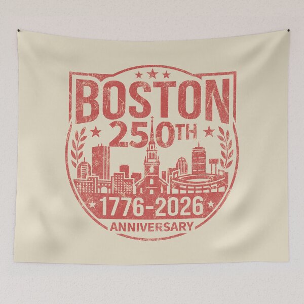 Item preview, 250 Years USA 1776–2026. Boston. vintage. designed and sold by EunsooLee.