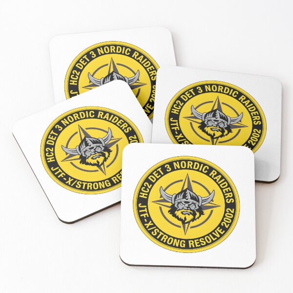 Item preview, Commemorative Deployment Insignia of US Navy Helicopter Combat Support Squadron 2 (HC-2), Detachment 3 "Nordic Raiders" – Exercise Strong Resolve 2002 designed and sold by CharlieDesings.