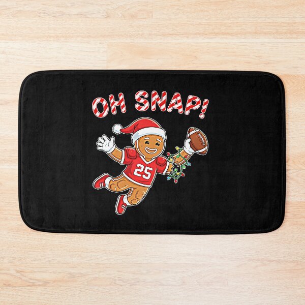 Item preview, Oh Snap Gingerbread Football designed and sold by graphixpolash.