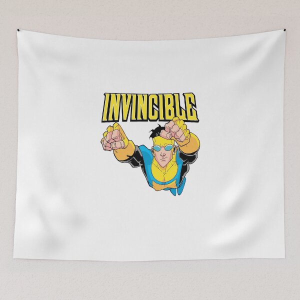 Item preview, Invincible Flying Pose Design, Mark Grayson Classic Hero Style, Superhero Comic Art, Invincible Series T-Shirt & Merch designed and sold by Polarisofficial.