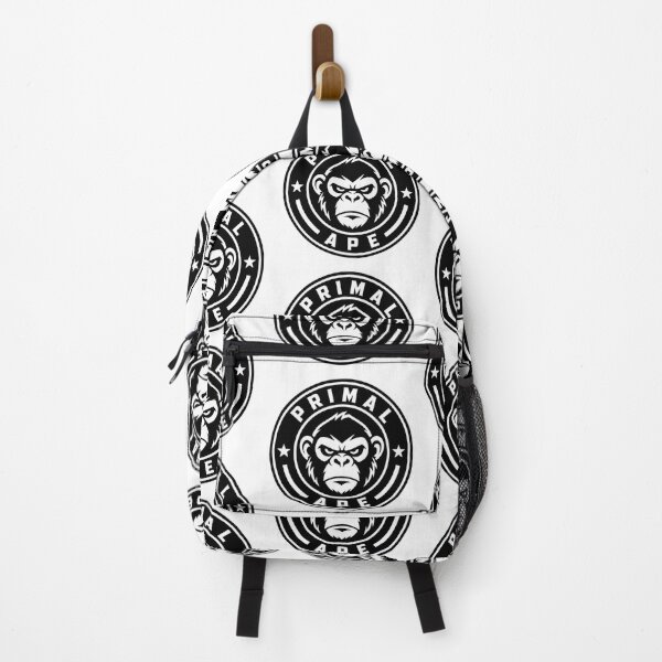 Item preview, Primal Ape Minimal Logo – Dark Monkey Badge Streetwear Design designed and sold by GRYFFWEAR.