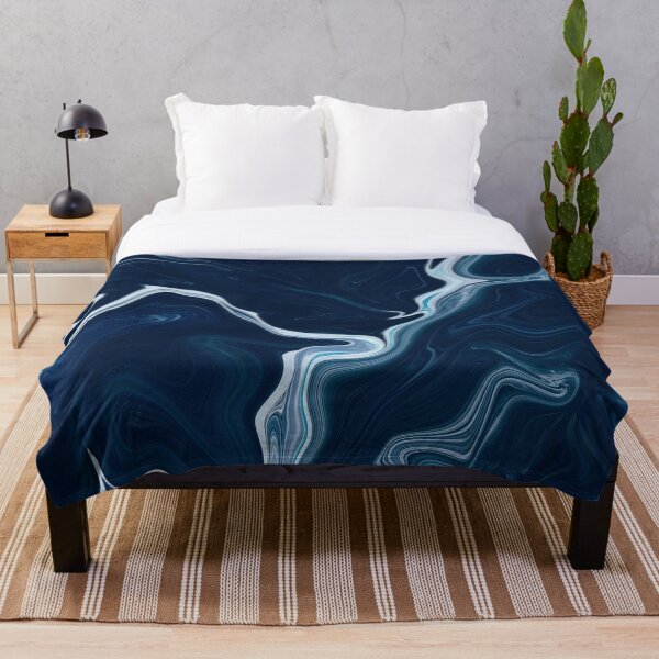 Item preview, Abstract Ocean Blue Marble designed and sold by KelseyNY.