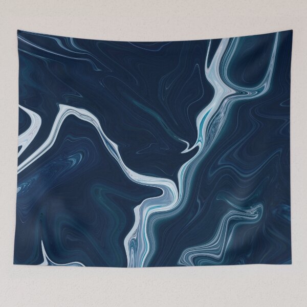 Item preview, Abstract Ocean Blue Marble designed and sold by KelseyNY.