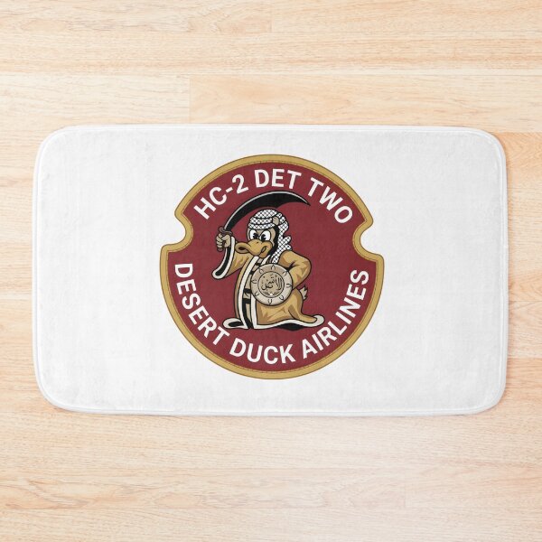 Item preview, Official Insignia of US Navy Helicopter Combat Support Squadron 2 (HC-2), Detachment 2 "Desert Duck Airlines" (Earth Tone Variant) designed and sold by CharlieDesings.