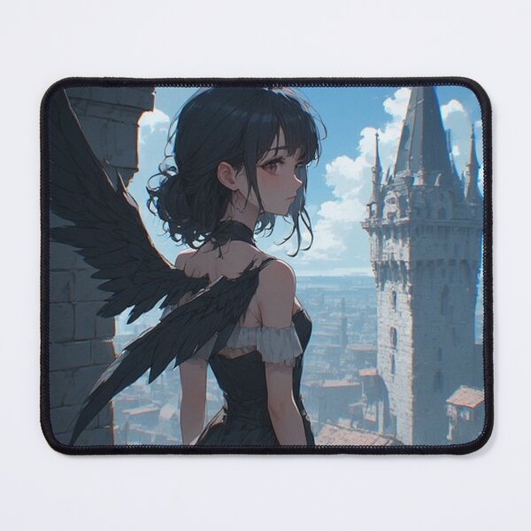 Item preview, Gothic anime angel girl designed and sold by ArtsJulian.