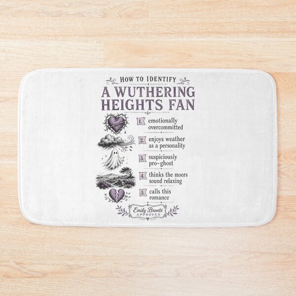 Item preview, How To Identify A Wuthering Heights Fan Funny Emily Bronte Literature designed and sold by Fenay Designs.