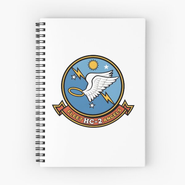 Item preview, Official Main Command Insignia of US Navy Helicopter Combat Support Squadron 2 (HC-2) "Fleet Angels" designed and sold by CharlieDesings.