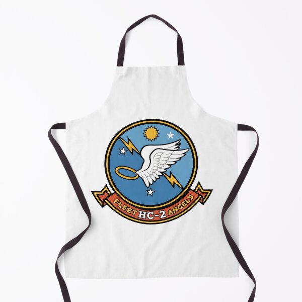 Item preview, Official Main Command Insignia of US Navy Helicopter Combat Support Squadron 2 (HC-2) "Fleet Angels" designed and sold by CharlieDesings.