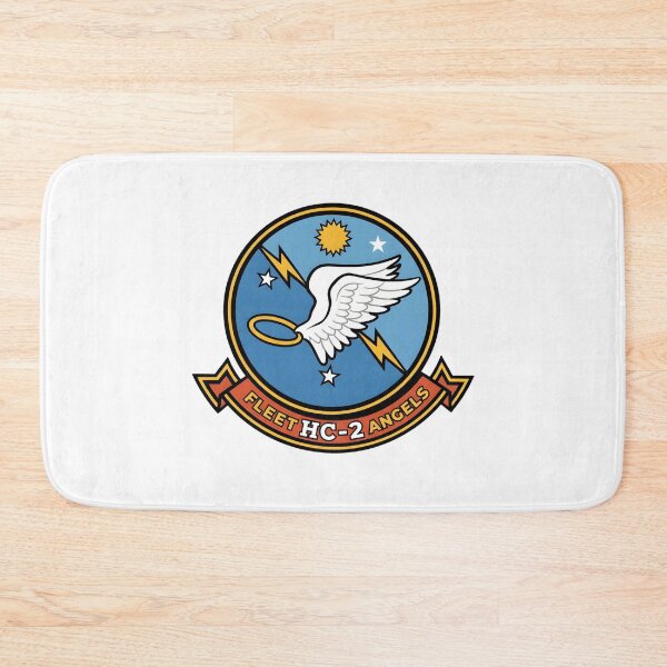 Item preview, Official Main Command Insignia of US Navy Helicopter Combat Support Squadron 2 (HC-2) "Fleet Angels" designed and sold by CharlieDesings.