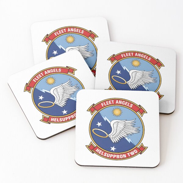 Item preview, Formal Command Insignia of US Navy Helicopter Combat Support Squadron TWO (HC-2) "Fleet Angels" – HELSUPPRON TWO Variant designed and sold by CharlieDesings.