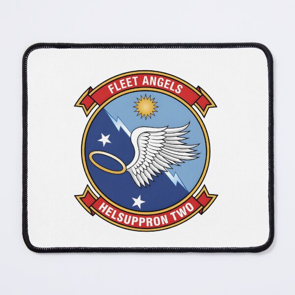 Item preview, Formal Command Insignia of US Navy Helicopter Combat Support Squadron TWO (HC-2) "Fleet Angels" – HELSUPPRON TWO Variant designed and sold by CharlieDesings.