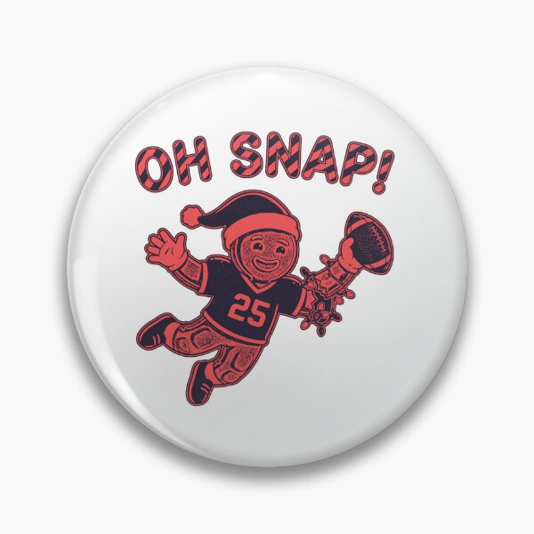 Item preview, Gingerbread Man Touchdown designed and sold by graphixpolash.