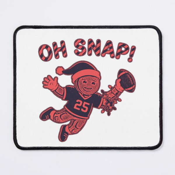 Item preview, Gingerbread Man Touchdown designed and sold by graphixpolash.