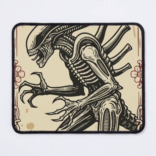 Item preview, Alien Xenomorph Tarot Card designed and sold by tigrootiger.