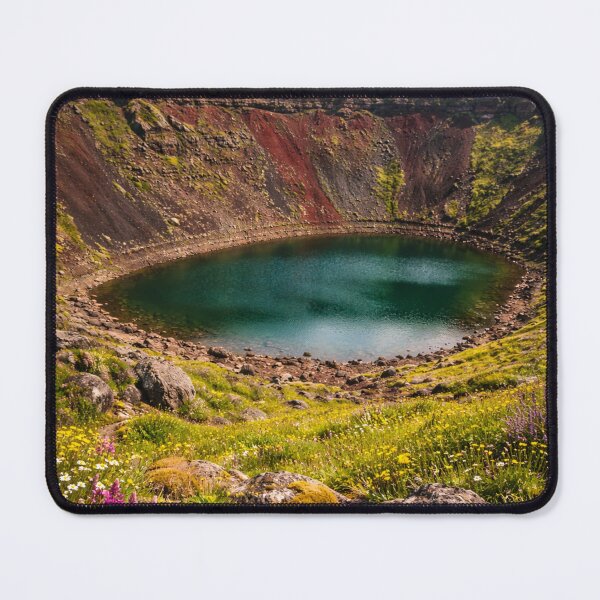 Item preview, Hidden Lake Among Volcanic Mountains designed and sold by JuViRo.
