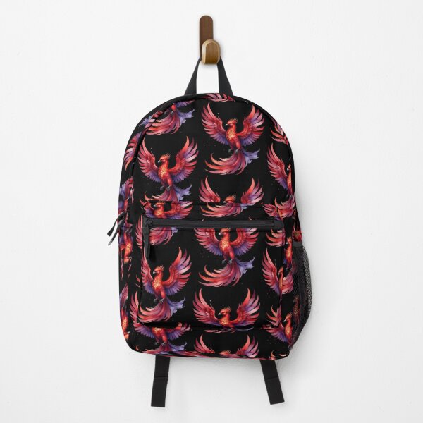 Item preview, Red Phoenix of Rebirth in watercolor style designed and sold by LiskoDesign.