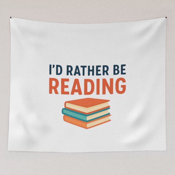 Item preview, Book Lover Shirt – I’d Rather Be Reading designed and sold by PeterskyDesign.