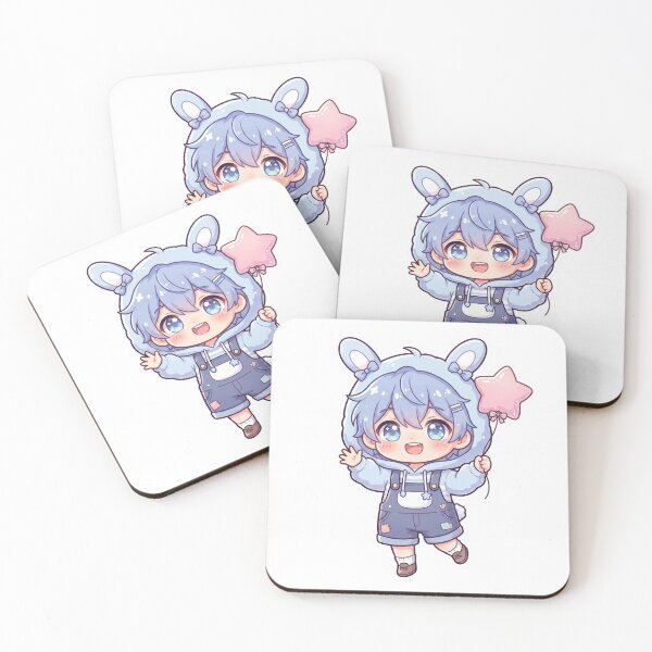 Item preview, Cute Kawaii Chibi Anime Sticker designed and sold by IlustraM00n.