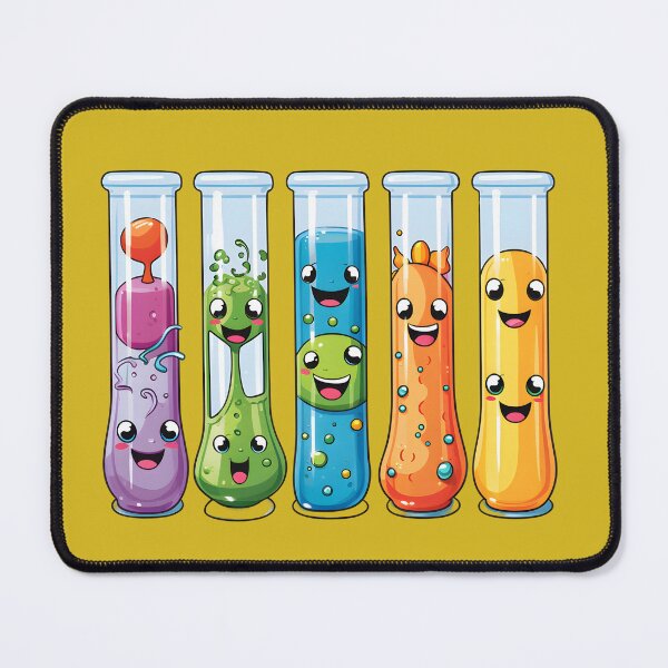 Item preview, Cheerful Whimsical Science-Chemistry Test Tubes designed and sold by GrinGalore.