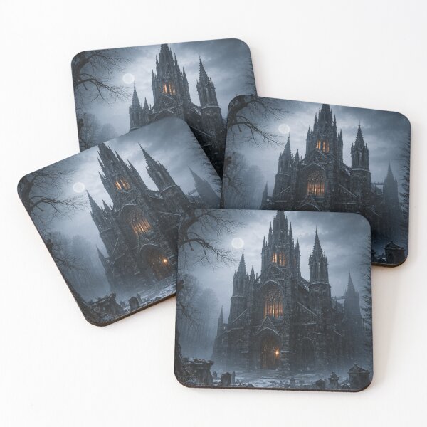 Item preview, Dark Cathedral Among Snows and Tombs designed and sold by JuViRo.