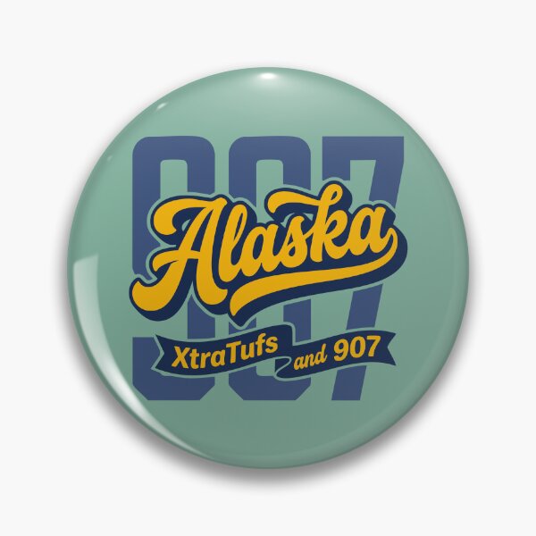 Item preview, Vintage Alaska 907 Retro Script XtraTufs and 907 Bold Design designed and sold by Cozy-Old-Pub.