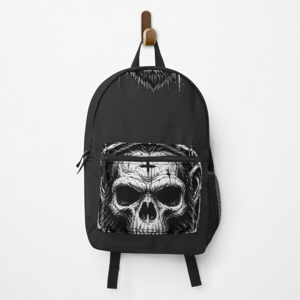 Item preview, Dark Monkey Skull Gothic Design – Grunge Ape Skeleton Streetwear Art designed and sold by GRYFFWEAR.